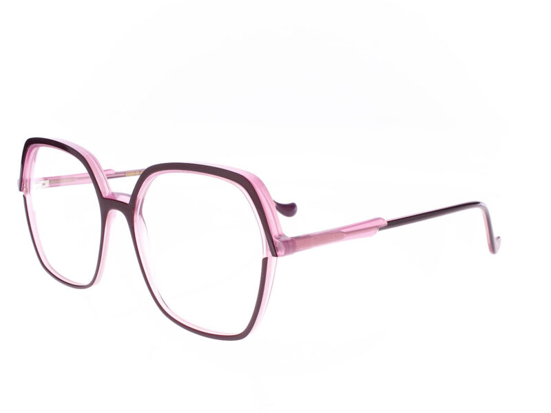 Caroline Abram Nicoletta 910 PRUNE FONCÉ / ROSE - Rückansicht