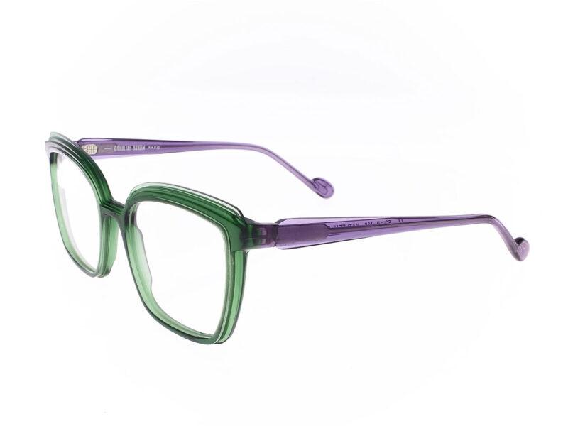Caroline Abram Katleen 262 GREEN / MAUVE - Rückansicht