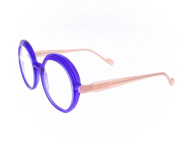 Caroline Abram Klarissa 261 KING BLUE / PEACH - Rückansicht
