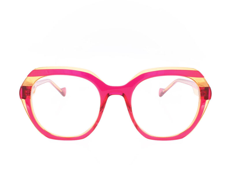 Caroline Abram Ode 796 DARK RASPBERRY / DARK PEACH