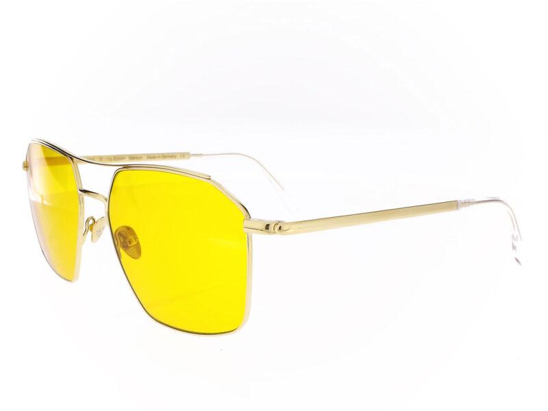 Coblens Zentralflughafen Steuerhorn SUN soft gold poliert 31532 330 - Rückansicht