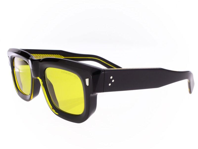 Cutler and Gross Hazienda 1402-01 Sun Yellow on Black - Rückansicht