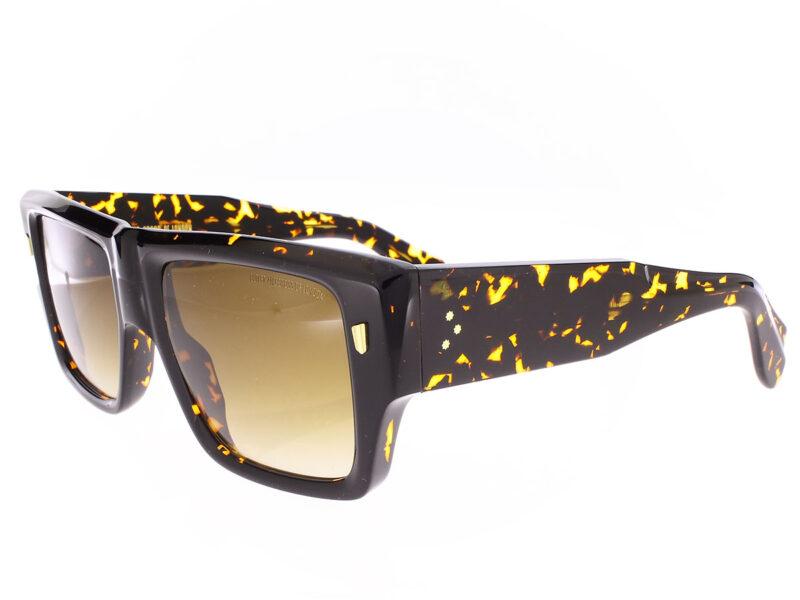 Cutler and Gross 1414-02 Sun Black on Havana - Rückansicht
