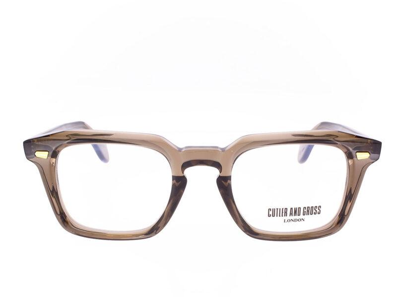 Cutler and Gross 1416 Square Brown Crystal