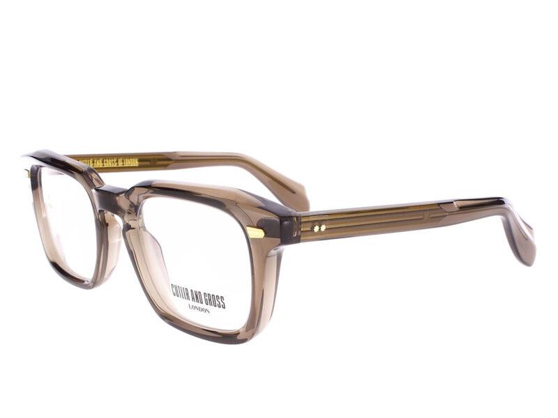 Cutler and Gross 1416 Square Brown Crystal - Rückansicht