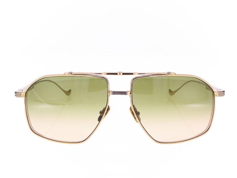 Cutler and Gross Kensington 1424 Aviator Sunglasses Jewel Gold/Gun Metal Limited 005/350
