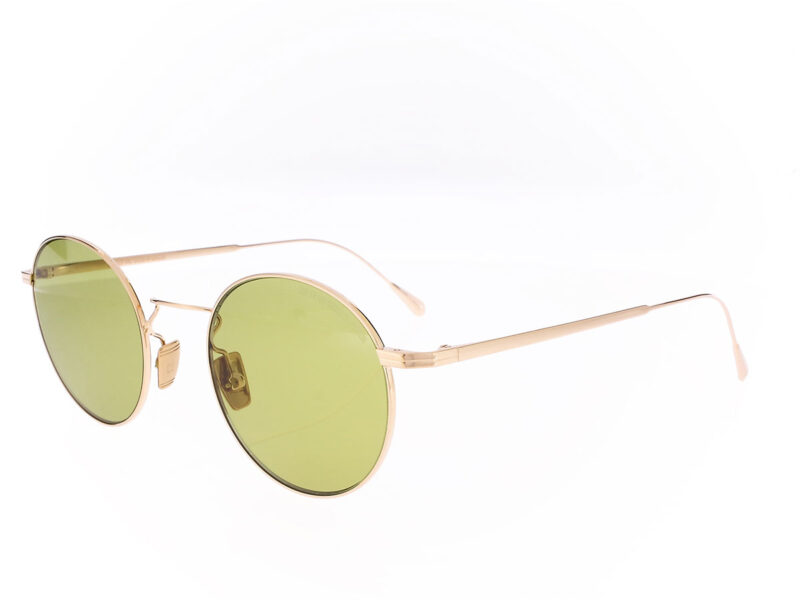 Cutler and Gross Aurum 0001 02 Panto sunglasses Rose Gold 18K - Rückansicht