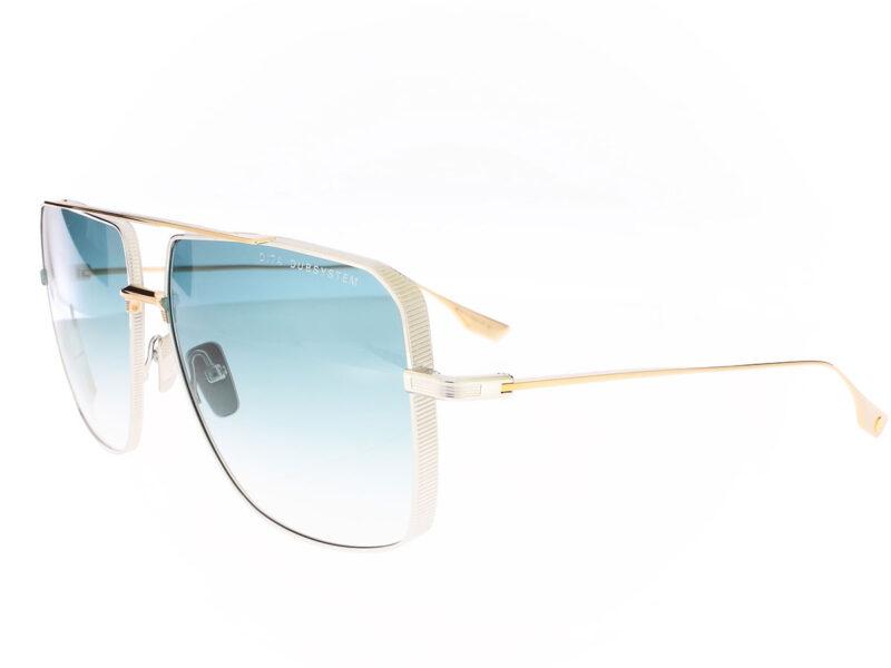 Dita Dubsystem Silver Roese Gold Dark Turquoise to Clear - Rückansicht