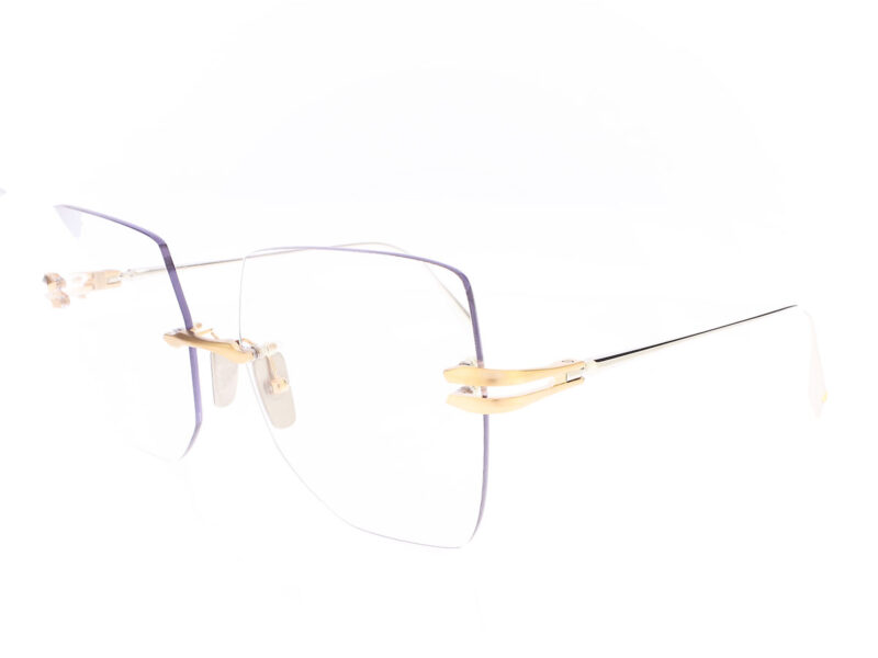Dita Embra Optical Rose Gold - Silver - Rückansicht
