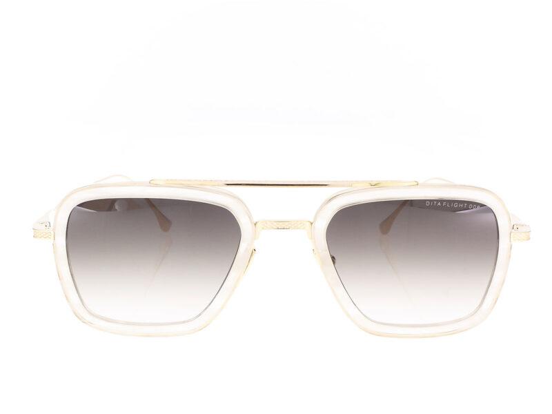 Dita Flight.006 White Swirl White Gold