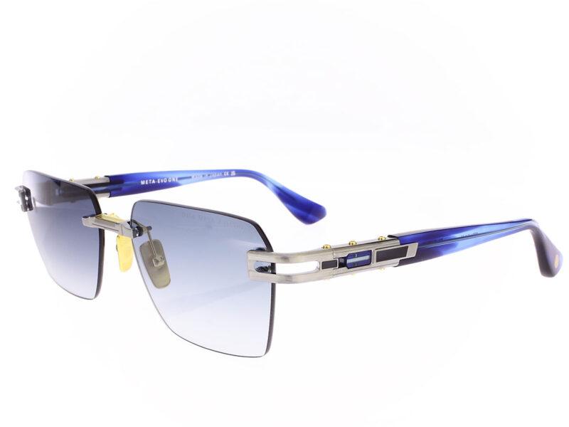 Dita Meta Evo One Antique Silver Blue Swirl - Rückansicht