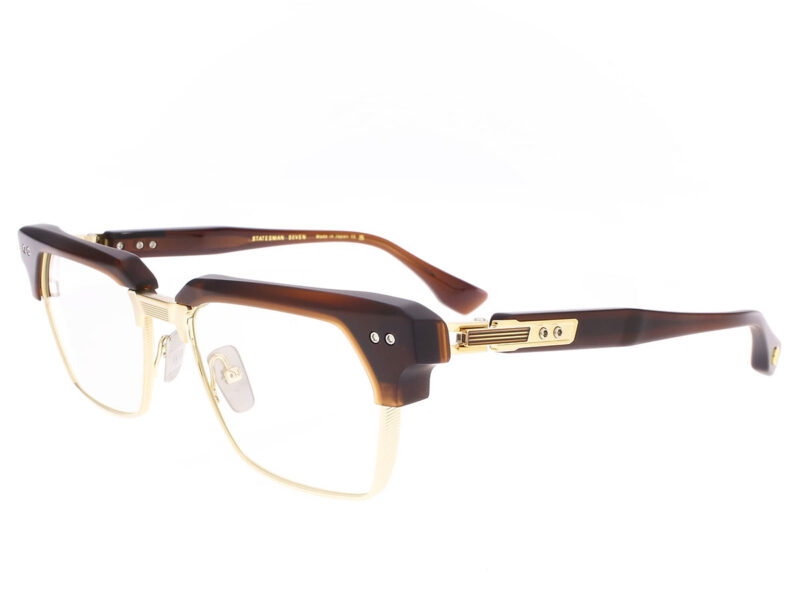 Dita Statesman-Seven Matte Root Beer - Antique White Gold - Rückansicht