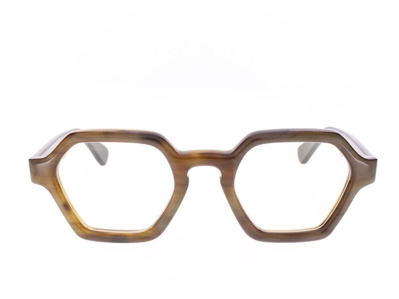 Hoffmann 358R hellbraun poliert mehrschichtig