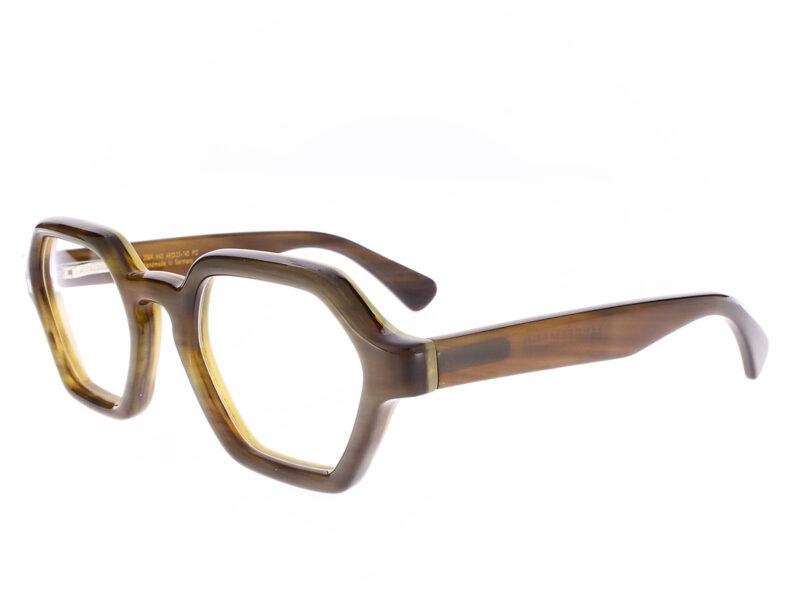 Hoffmann 358R hellbraun poliert mehrschichtig - Rückansicht