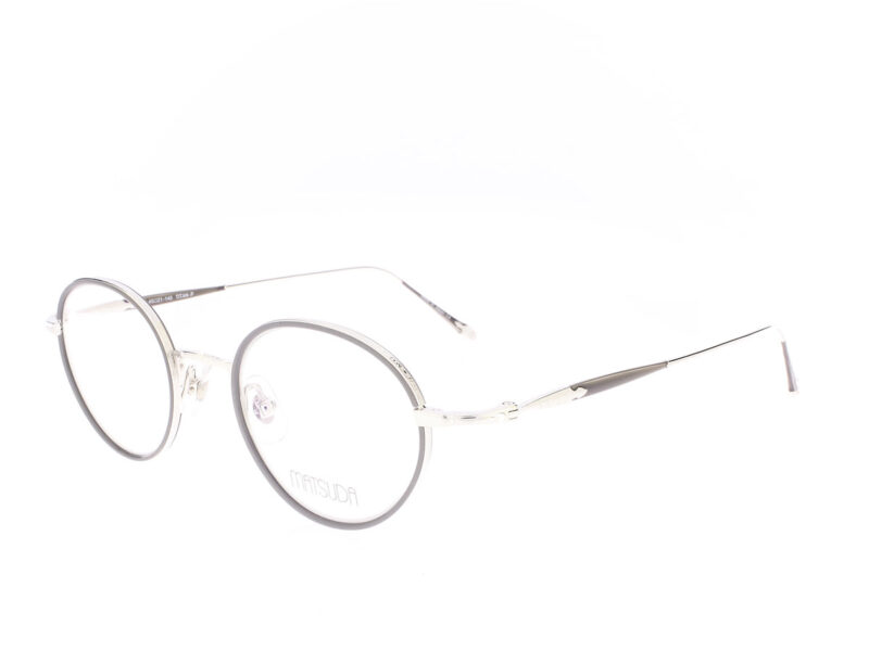 Matsuda 10178H-i Palladium White Grey - Rückansicht