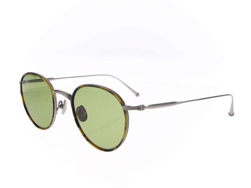 Matsuda M3085 Antique Silver Tortoise - Rückansicht