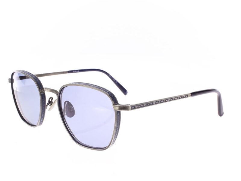 Matsuda M3101 Antique Silver Navy - Rückansicht