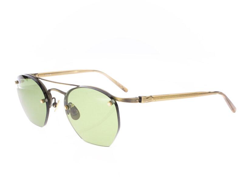 Matsuda M3117 Antique Gold Sage Green - Rückansicht