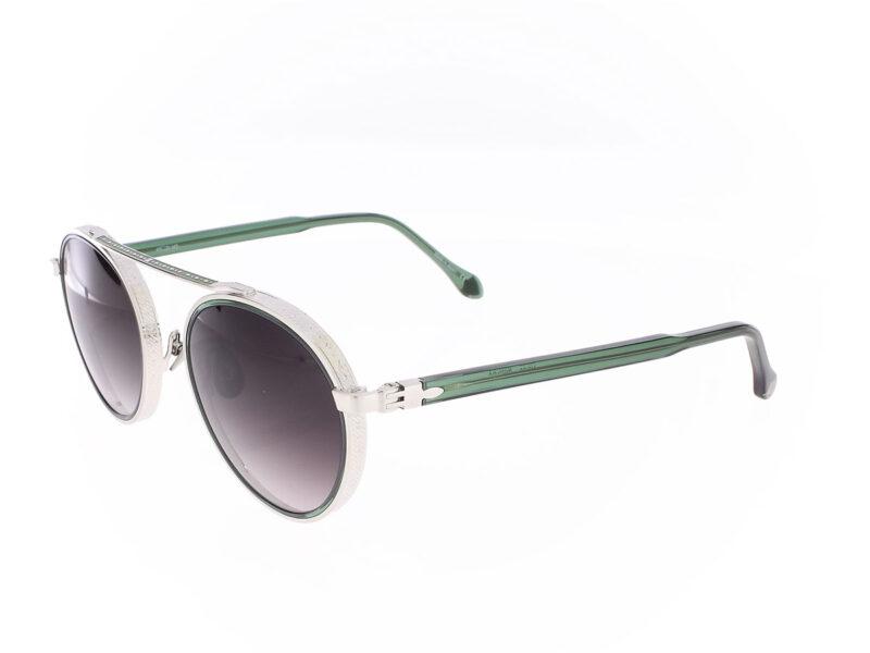 Matsuda M3125 Brushed Silver Green - Rückansicht