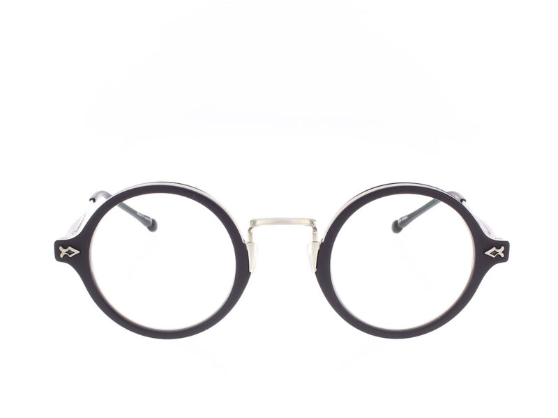 Matsuda M3127 Brushed Silver Matte Black