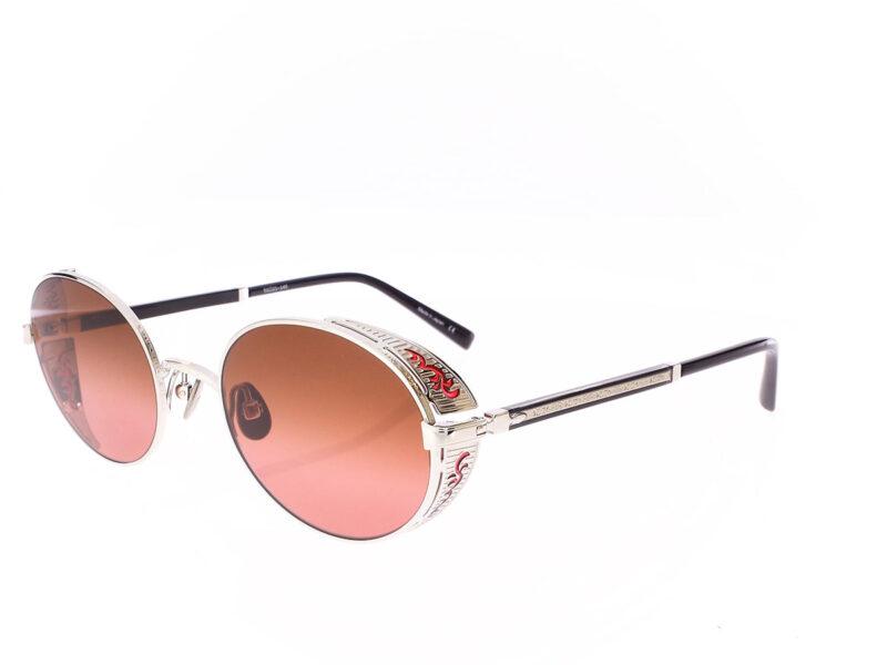 Matsuda M3137 Palladium White Red - Rückansicht