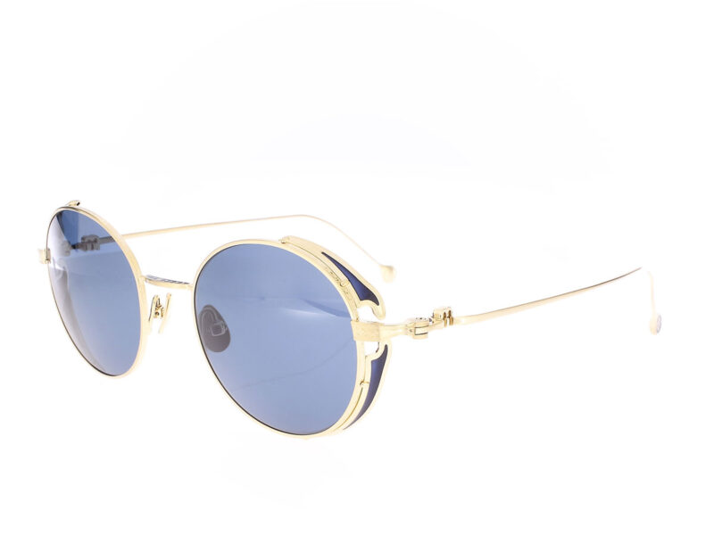 Matsuda M3152 Brushed Gold Blue - Rückansicht