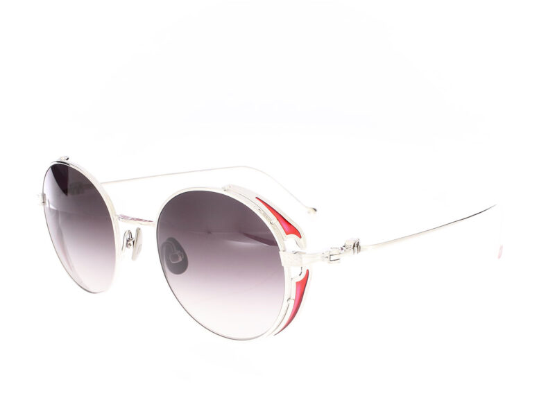 Matsuda M3152 Palladium White Red - Rückansicht