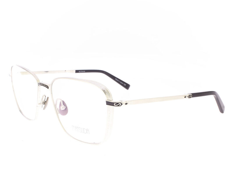 Matsuda M3160 Brushed Silver - Rückansicht