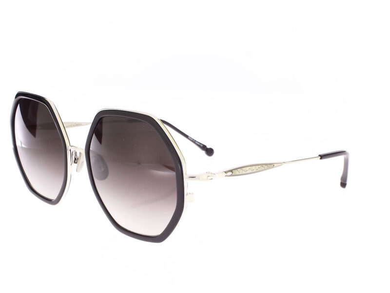 Matsuda M3162 Palladium White Black Grey Gradient - Rückansicht