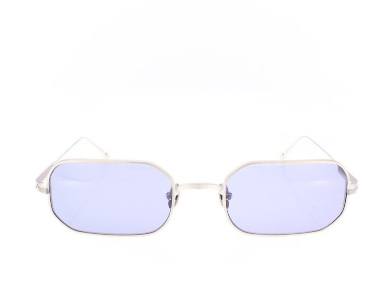 Matsuda M3163 Brushed Silver Cobalt Blue