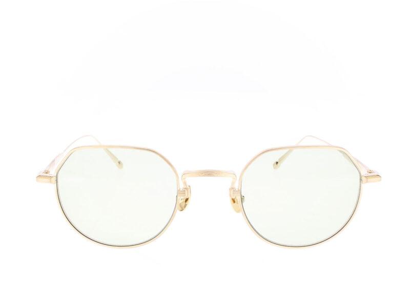 Matsuda M3167 Brushed Gold Cafe Green