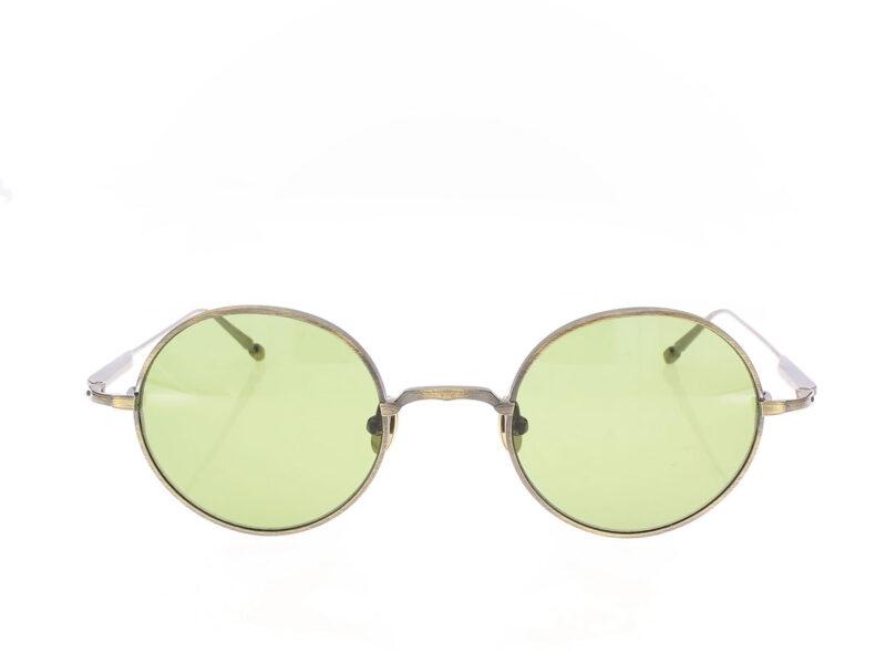 Matsuda M3168 Antique Gold Sage Green