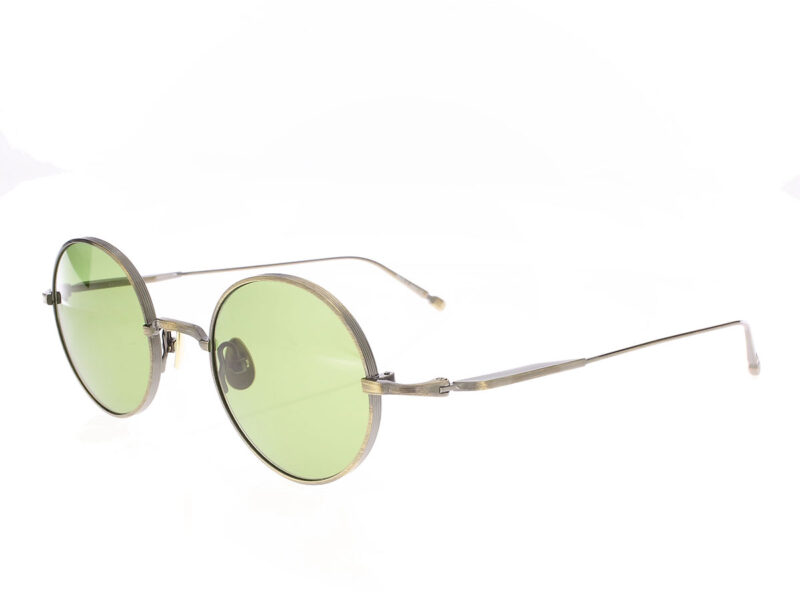 Matsuda M3168 Antique Gold Sage Green - Rückansicht