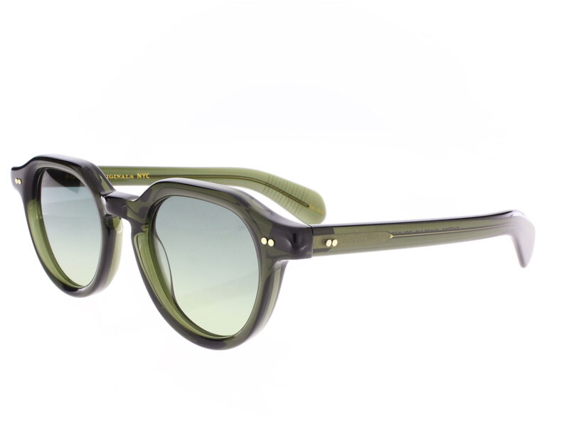 Moscot Baitsim Sun dark green 48-22 - Rückansicht