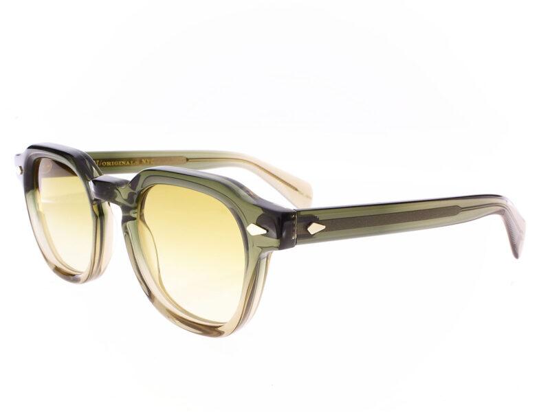 Moscot Dolt Sun Khaki Chestnut Fade Lens 49-23 - Rückansicht