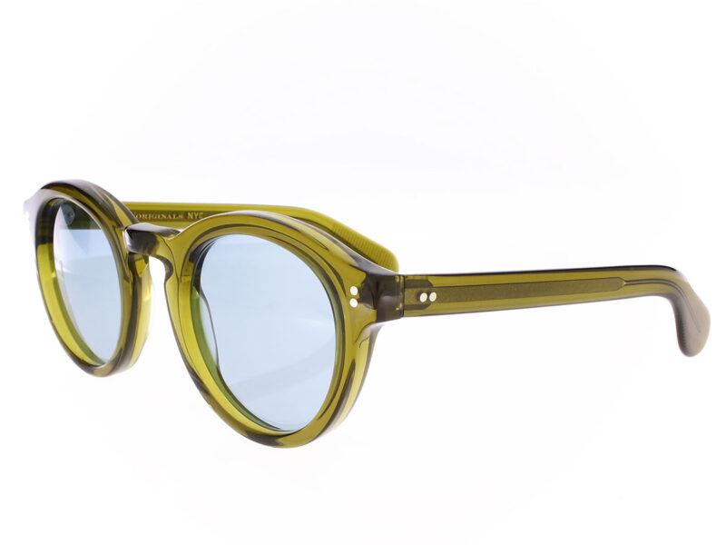 Moscot Keppe Sun olive brown 48-26 - Rückansicht