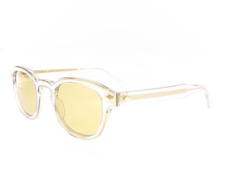 Moscot Lemtosh Sun I LE 110 Years 110 Crystal Gold AMBER Lens 46-24 - Rückansicht