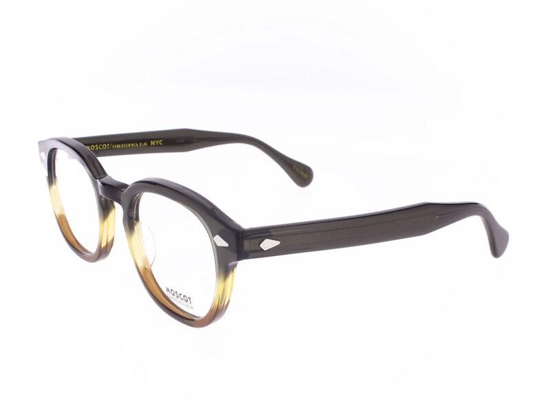 Moscot Lemtosh grey-brown  fade 49-24 - Rückansicht