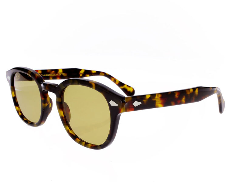 Moscot Lemtosh Base 2 Sun tortoise amber 49-24 - Rückansicht