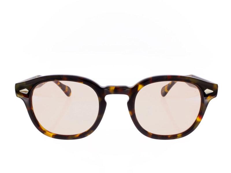 Moscot Lemtosh Base 2 Sun tortoise new york rose 49-24