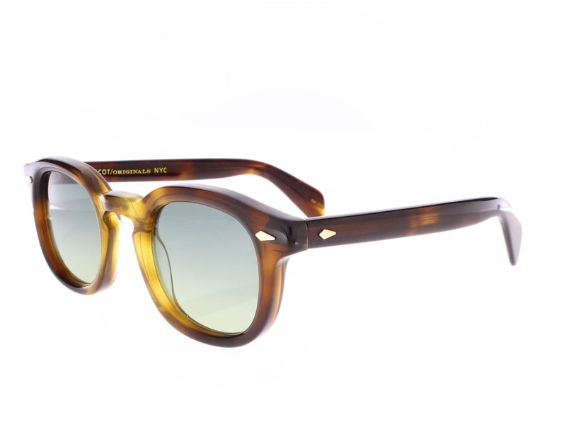 Moscot Mekler Sun tobacco 46-24 - Rückansicht