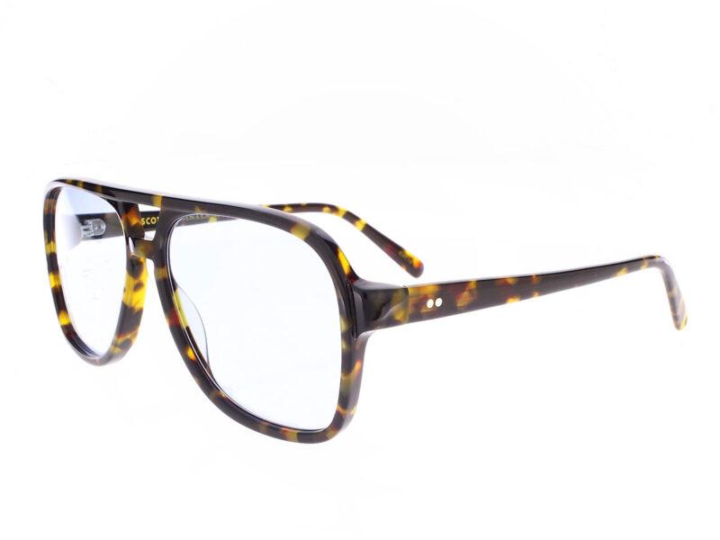 Moscot Sheister Sun Tortoise Belair Blue Lens 57-15 - Rückansicht