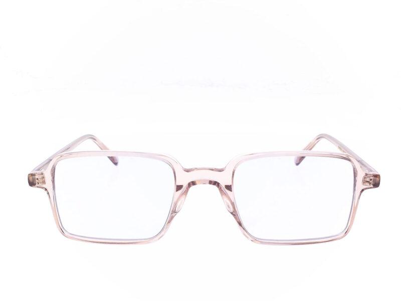 Moscot Shindig Sun Burnt Rose Belair Blue Lens 50-22