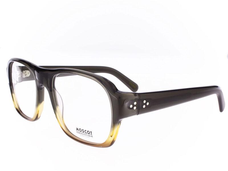 Moscot Shvitz grey-brown fade 57-19 - Rückansicht