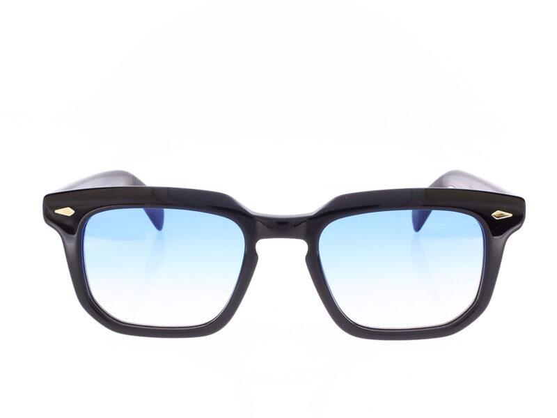 Moscot Zissel Sun Black Broadway Blue Fade Lens 49-20