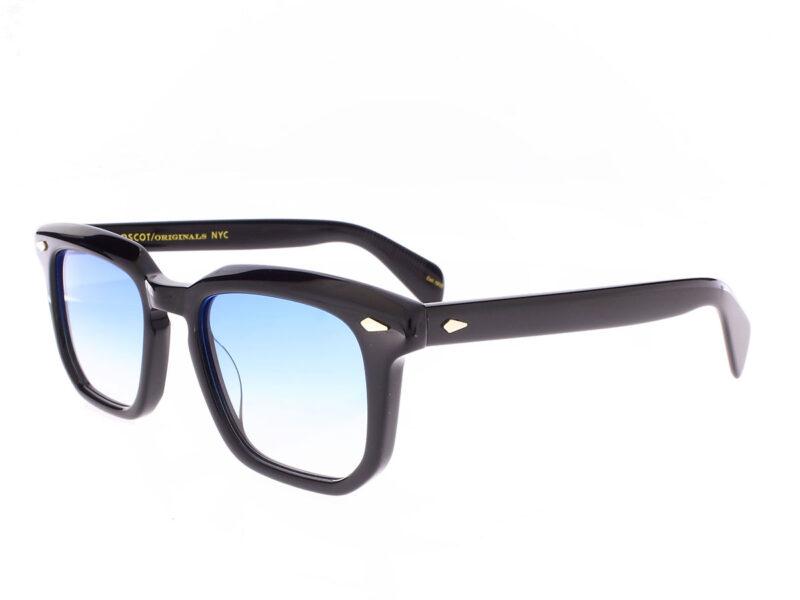 Moscot Zissel Sun Black Broadway Blue Fade Lens 49-20 - Rückansicht