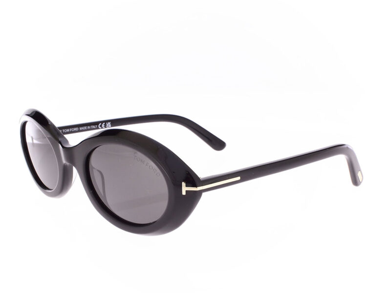 Tom Ford Carmen glänzend schwarz FT1186 01A - Rückansicht