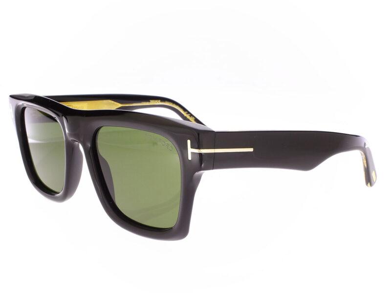 Tom Ford glänzend schwarz TF1200 01N Icon Collection - Rückansicht