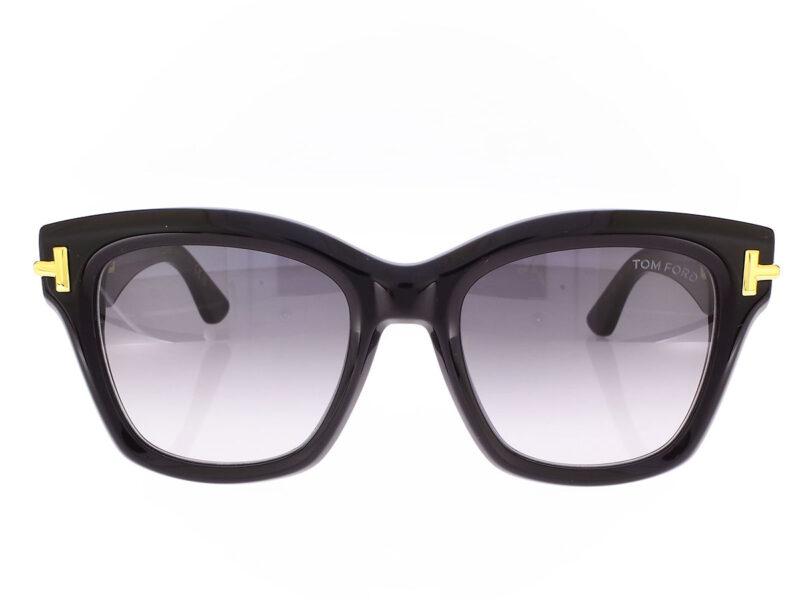 Tom Ford glänzend schwarz FT1329 01B Icon Collection