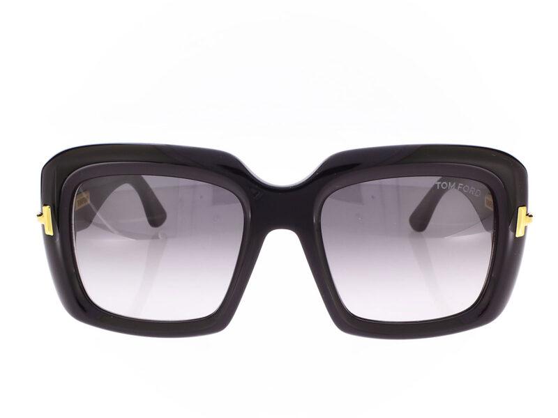 Tom Ford glänzend schwarz FT1330 01B Icon Collection